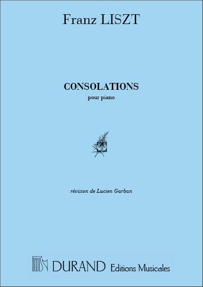 Consolations Piano